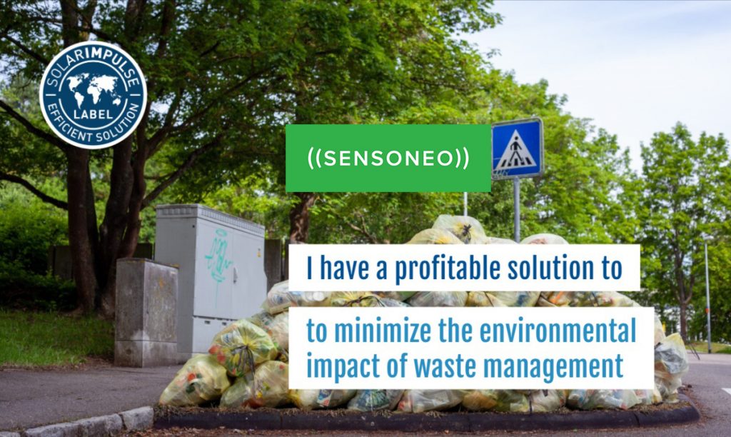 I have a profitable solution to minimize the environmental impact of waste management. 