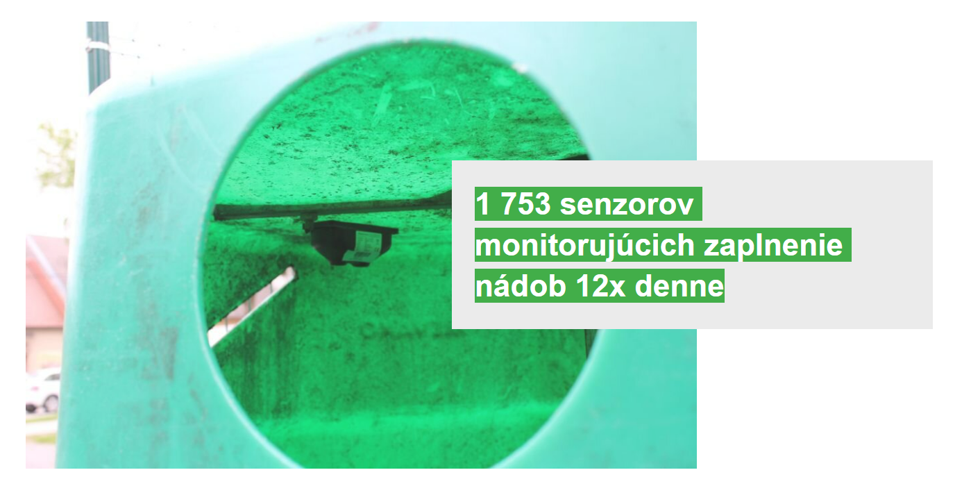Senzory monitoruju odpadove nadoby v Bratislave
