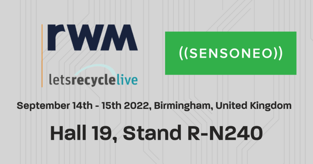 RWM birmingham 2022 letsrecycle live sensoneo smart waste management