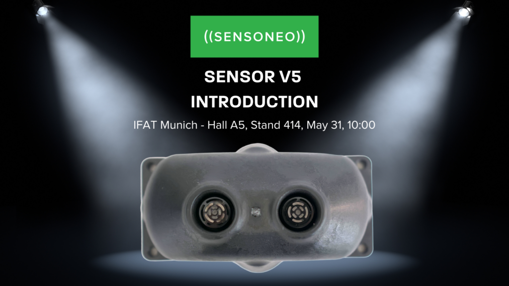 sensoneo smart single sensor V5 introduction ifat munich
