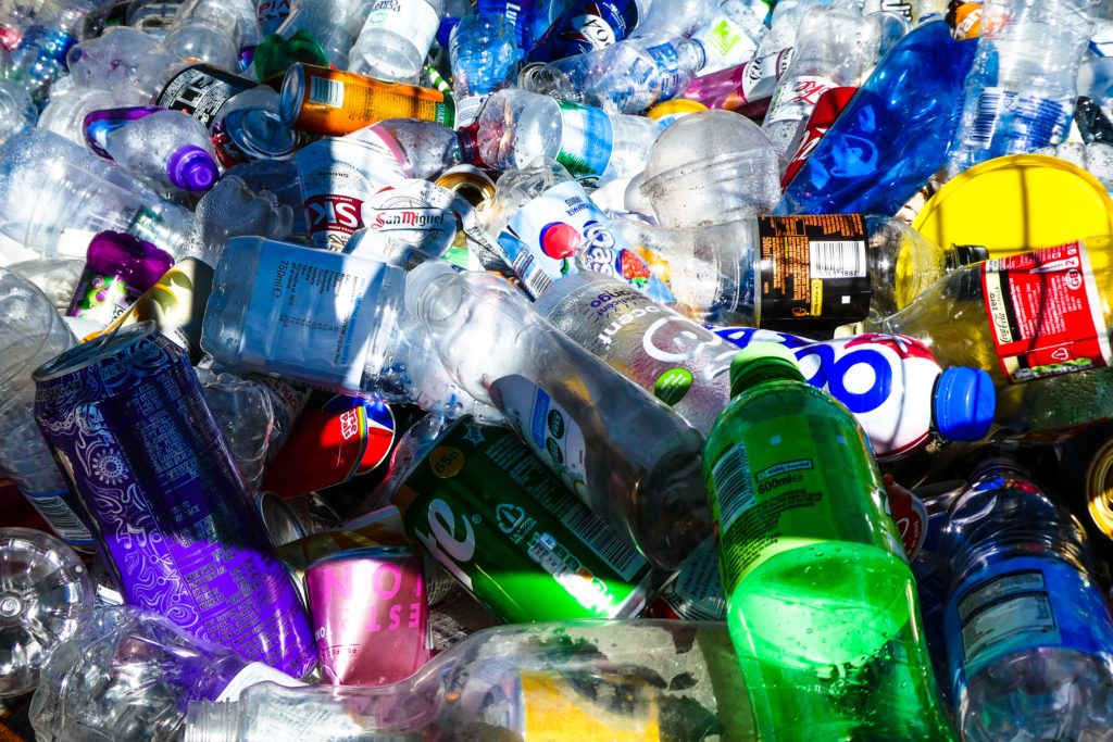 recycling unusable plastics sorting facility