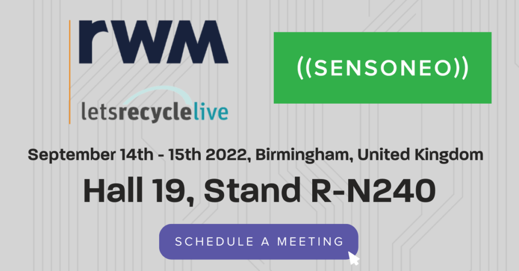 sensoneo rwm lets recycle live 2022 birmingham