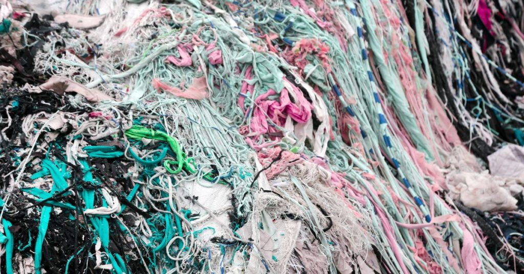 fibers from fabrics textile waste