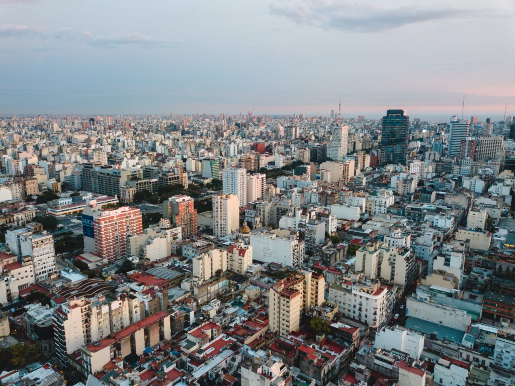 The city of Buenos Aires. 