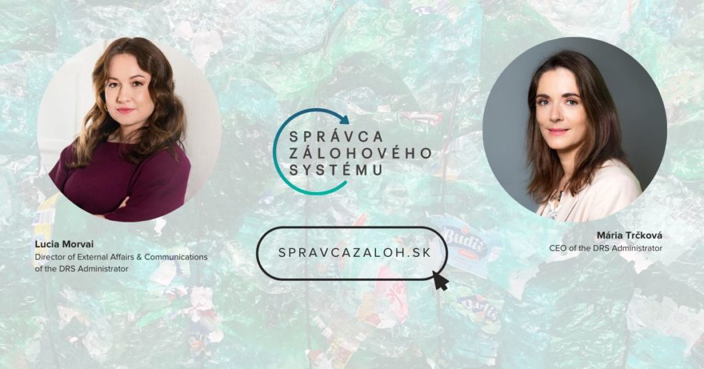 Lucia Morvai and Maria Trckova from Spravca Zalohoveho Systemu, DRS administrator in Slovakia.