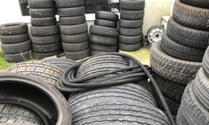 Used tires.