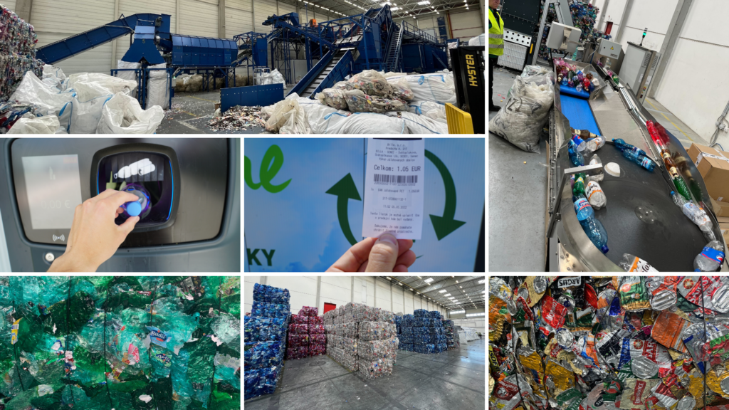 Photos from recycling facility in Slovakia. 