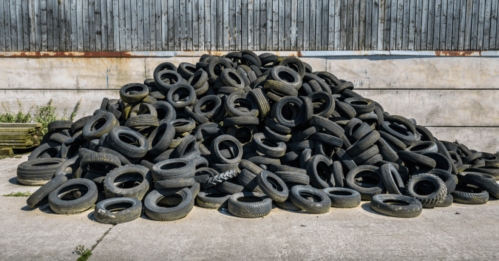 how to recycle and dispose used tires