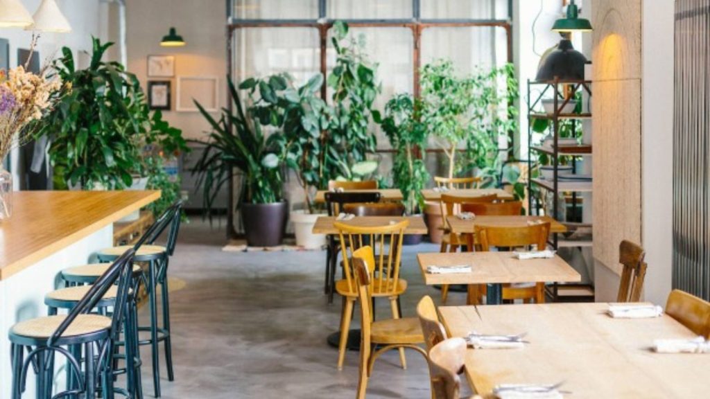 Zero waste restaurant bistro in Berlin, Germany.