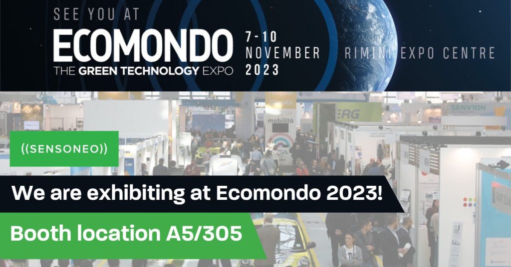 Sensoneo is exhibiting at Ecomondo  2023 in Rimini Expo Centre from November 7-10 2023 at booth location A5/305.