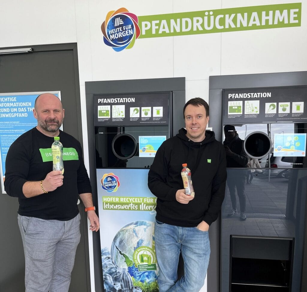 DRS Austria PET bottles and cans