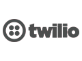 Logo of Twilio company